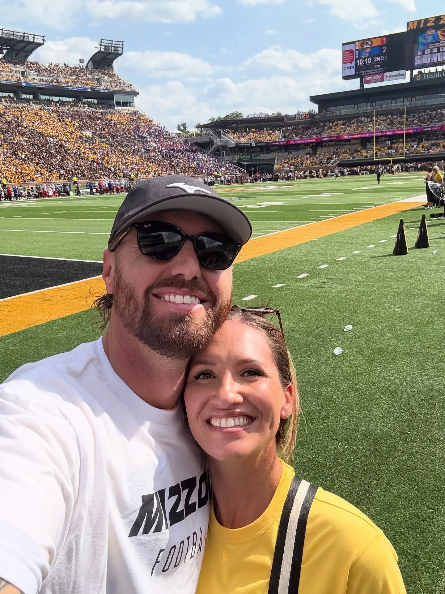 Happy anniversary to us! Love you girl and MIZ