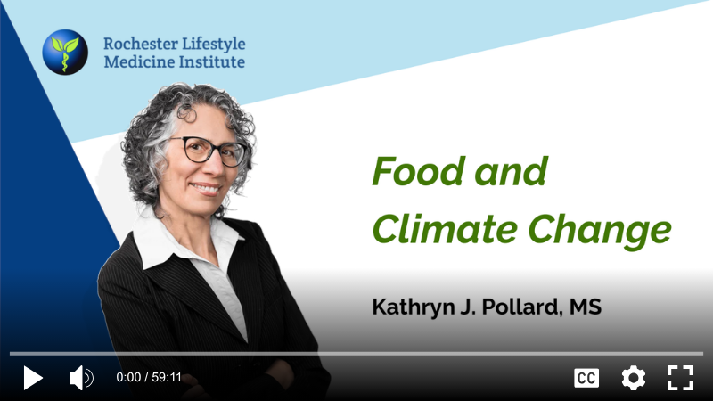  In  Food and Climate Change , Kathy Pollard outlines how dietary patterns influence greenhouse gas emissions, land use, and resource consumption. Diets centered around animal agriculture require significantly more land, water, and energy than plant-