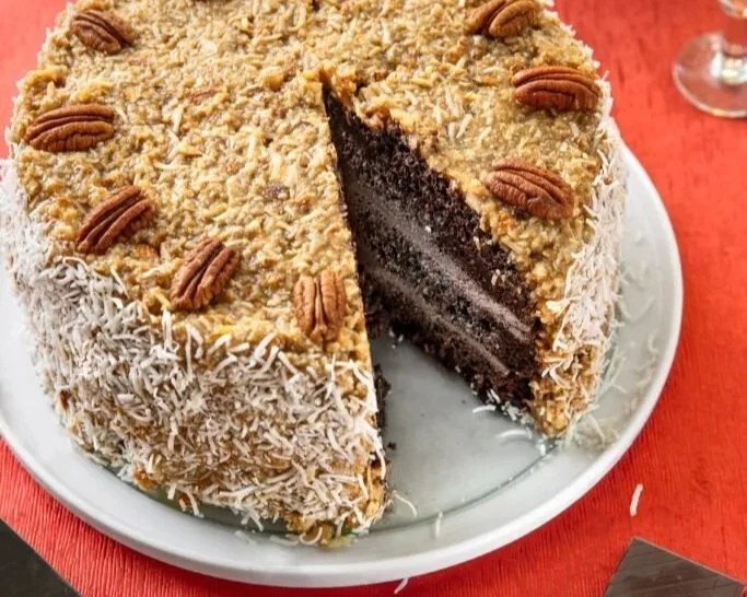 Chef AJ’s World-Famous German Chocolate Cake