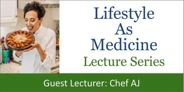 Sweets for Your Sweetheart: RLMI Lifestyle As Medicine Lecture & Valentines Cooking Demo with Chef AJ
