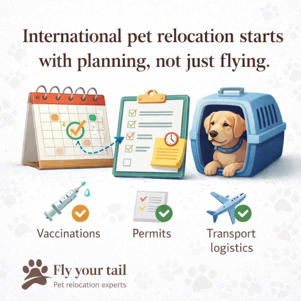 International Pet Relocation Starts With Planning, Not Just Flying