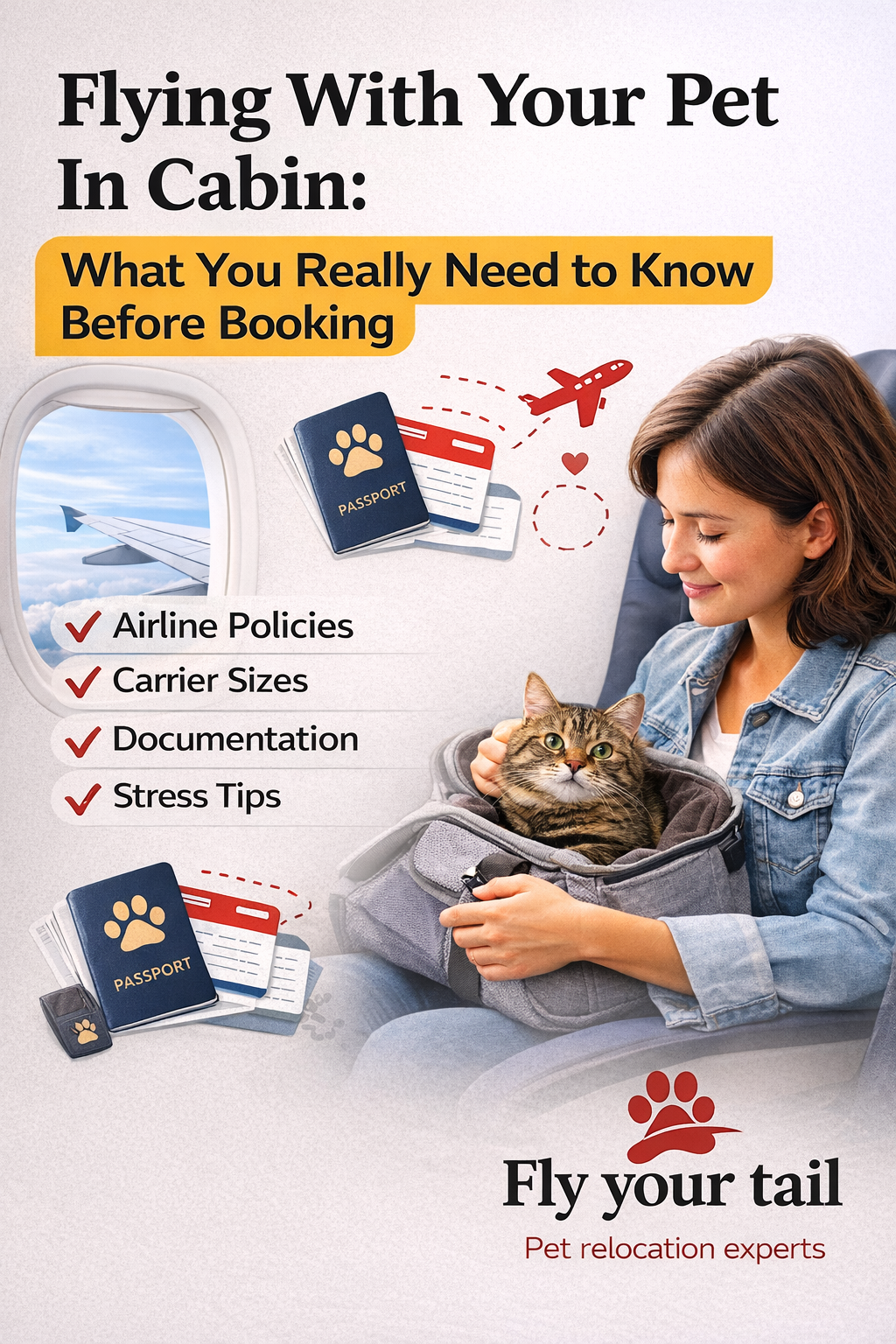 Flying With Your Pet In Cabin: What You Really Need to Know Before Booking