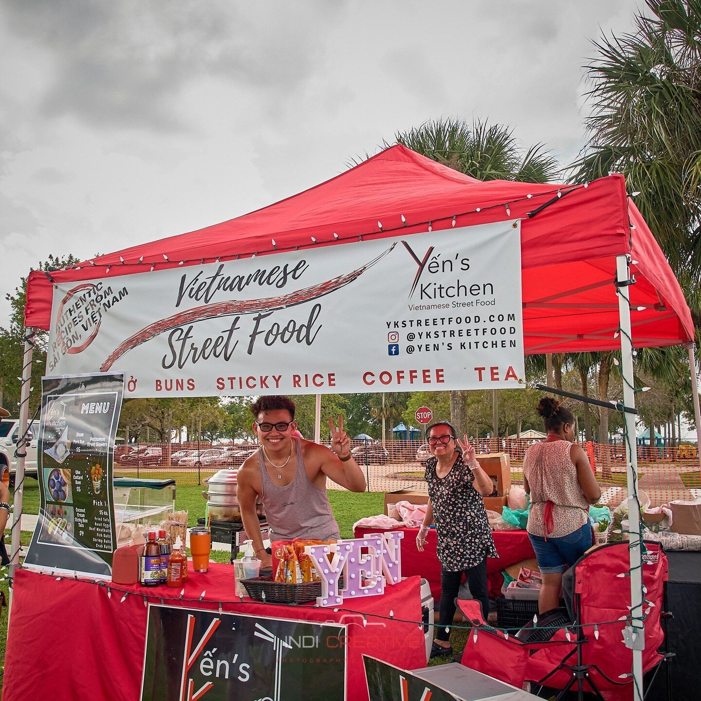 Yen's Kitchen at the inaugural Boca Food Fest &amp; Craft Fair! Yum! @ykstreetfood 
.
.
.
📸 @battlebrosevents_soflo @battlebrosevents
👉 Have Event or Branding/Commercial photography needs? Let's connect and see how I can help!
✉️ john@indi-creative