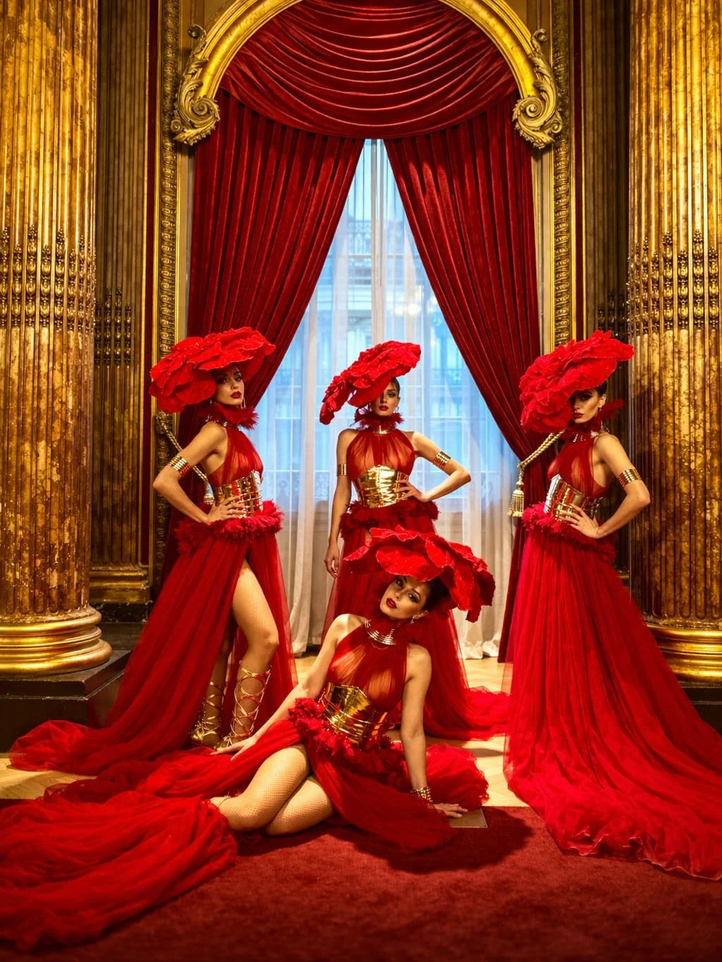  Lovely Rebels - Léa Cartier_ red dress diva.jpg