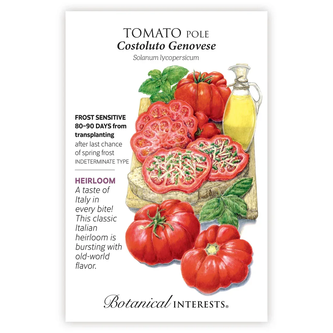 Tomato - Pole Costoluto Genovese Heirloom