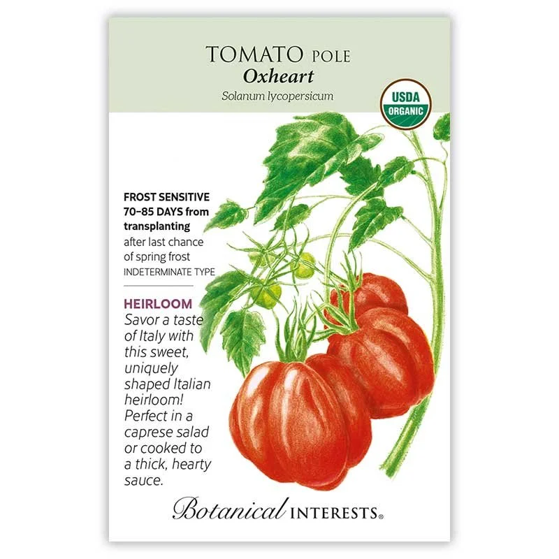 Tomato - Pole Oxheart Heirloom