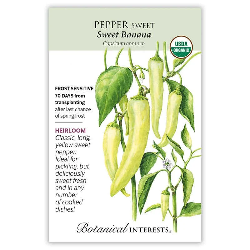 Pepper Sweet Banana Heirloom