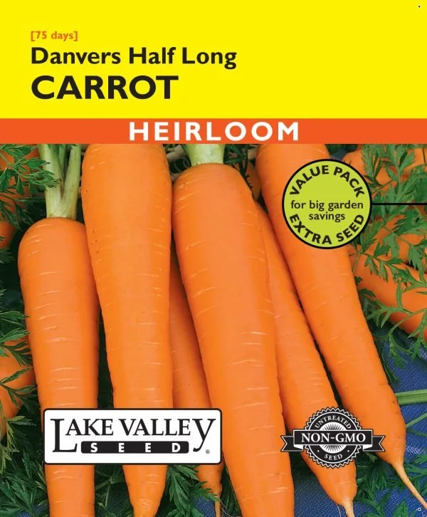 Carrot Danvers Half Long Heirloom