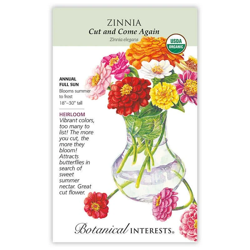 Zinnia Cut and Come Again