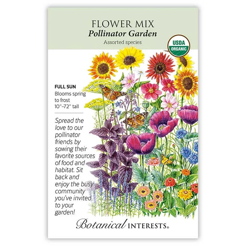 Flower Mix Pollinator Garden