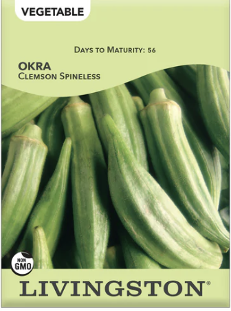 Okra Clemson Spineless