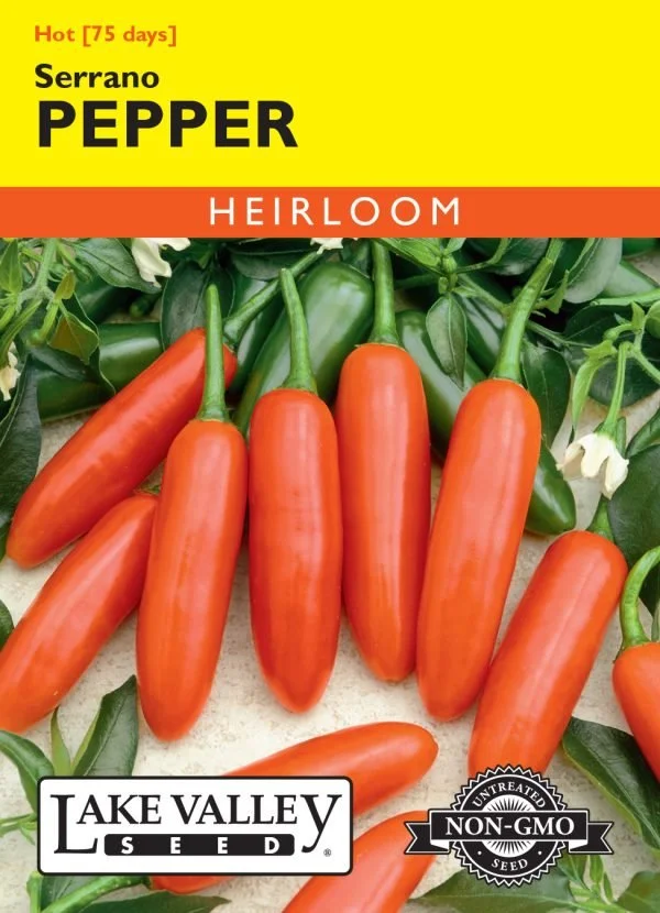 Pepper Serrano Heirloom