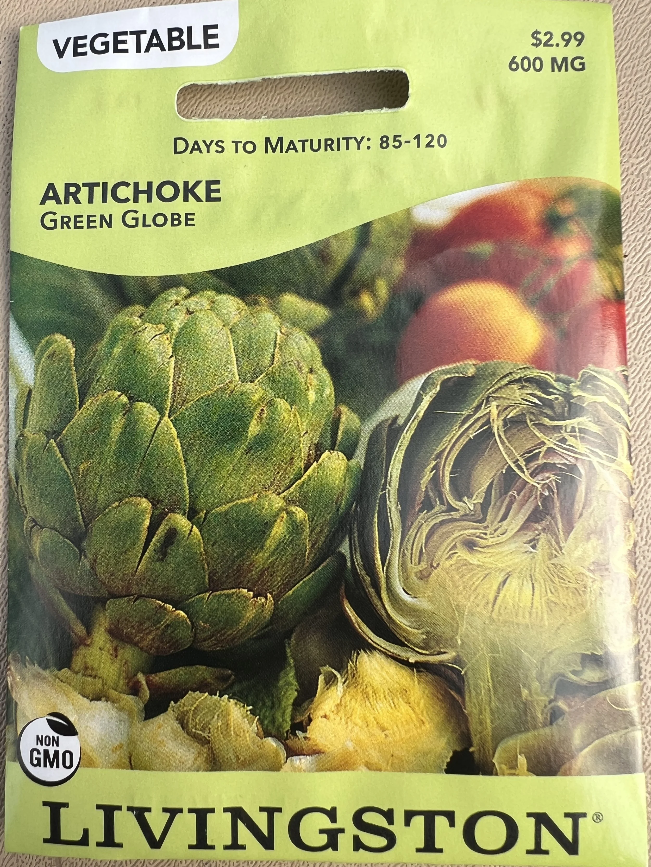 Artichoke Green Globe