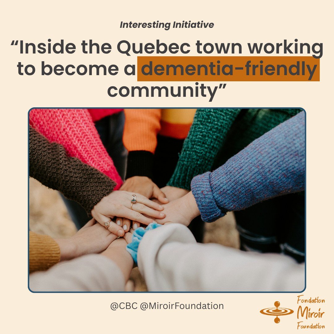 At the Miroir Foundation, we talk a lot about what keeps older adults connected to their communities. The Town of Brome Lake, Qu&eacute;bec, is putting that into practice. 

The town is training local shop owners, staff and first responders to suppor