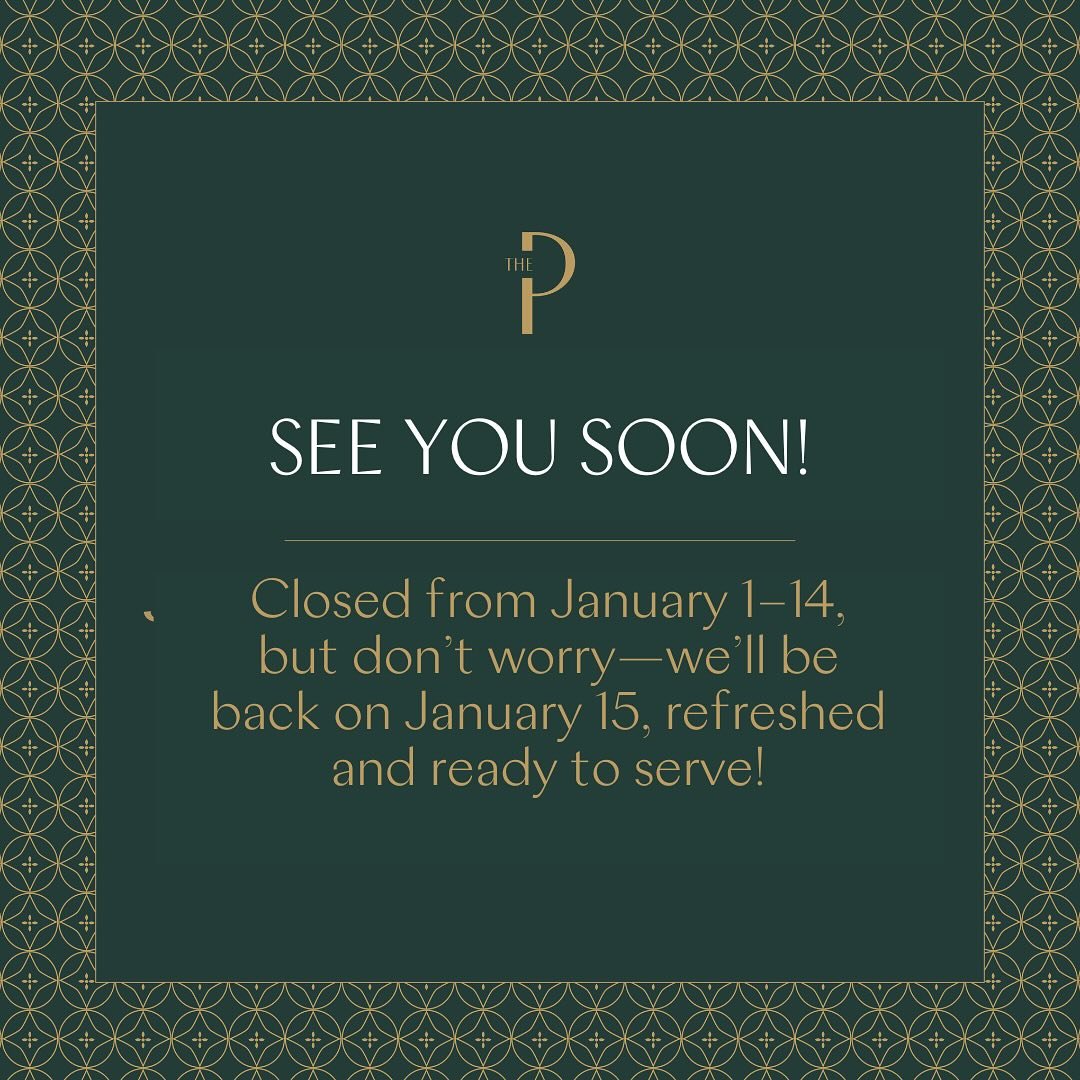We’re taking a little winter break! ❄️
The Prospect will be closed from January 1–14, but don’t worry—we’ll be back on January 15, refreshed and ready to welcome you with all your favorites. Mark your calendars, and we&r