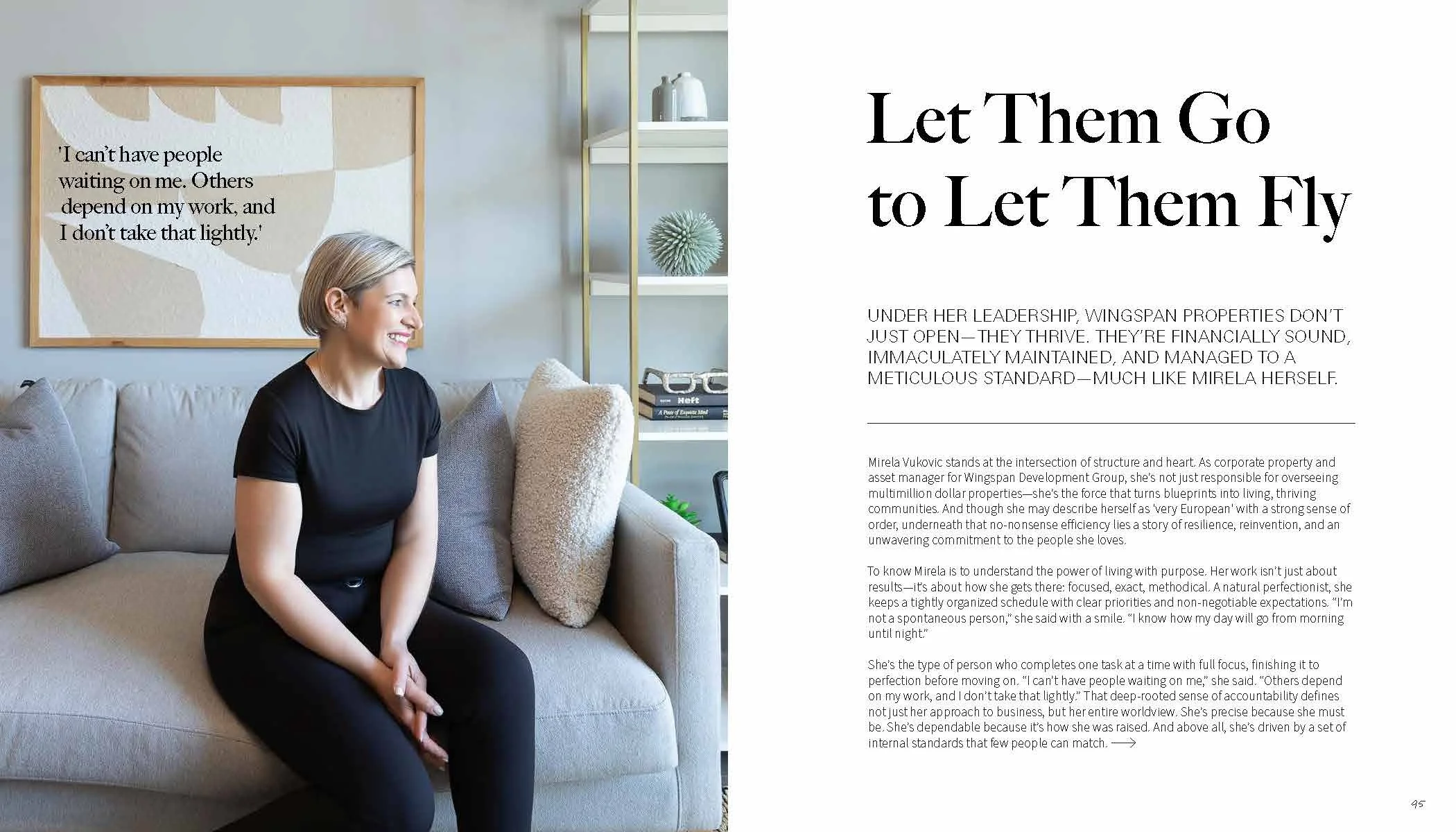 Let Them Go to Let Them Fly