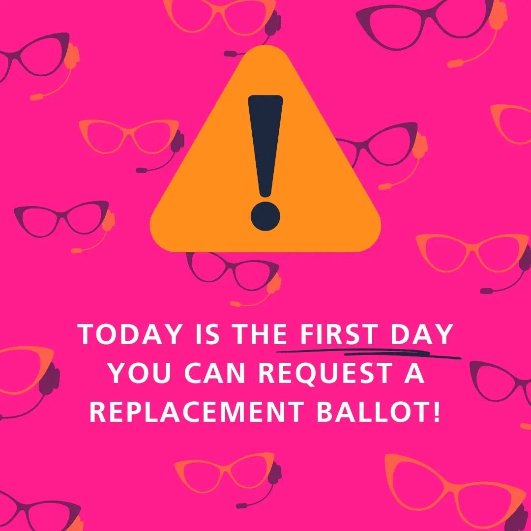 🚨REPLACEMENT BALLOTS🚨
If you and yours have not received your Equity ballot yet, it's time to request a replacement NOW. Click #linkinbio for the info 
&bull;
#vote
#LetsGetOrganized 
#KosterForPresident