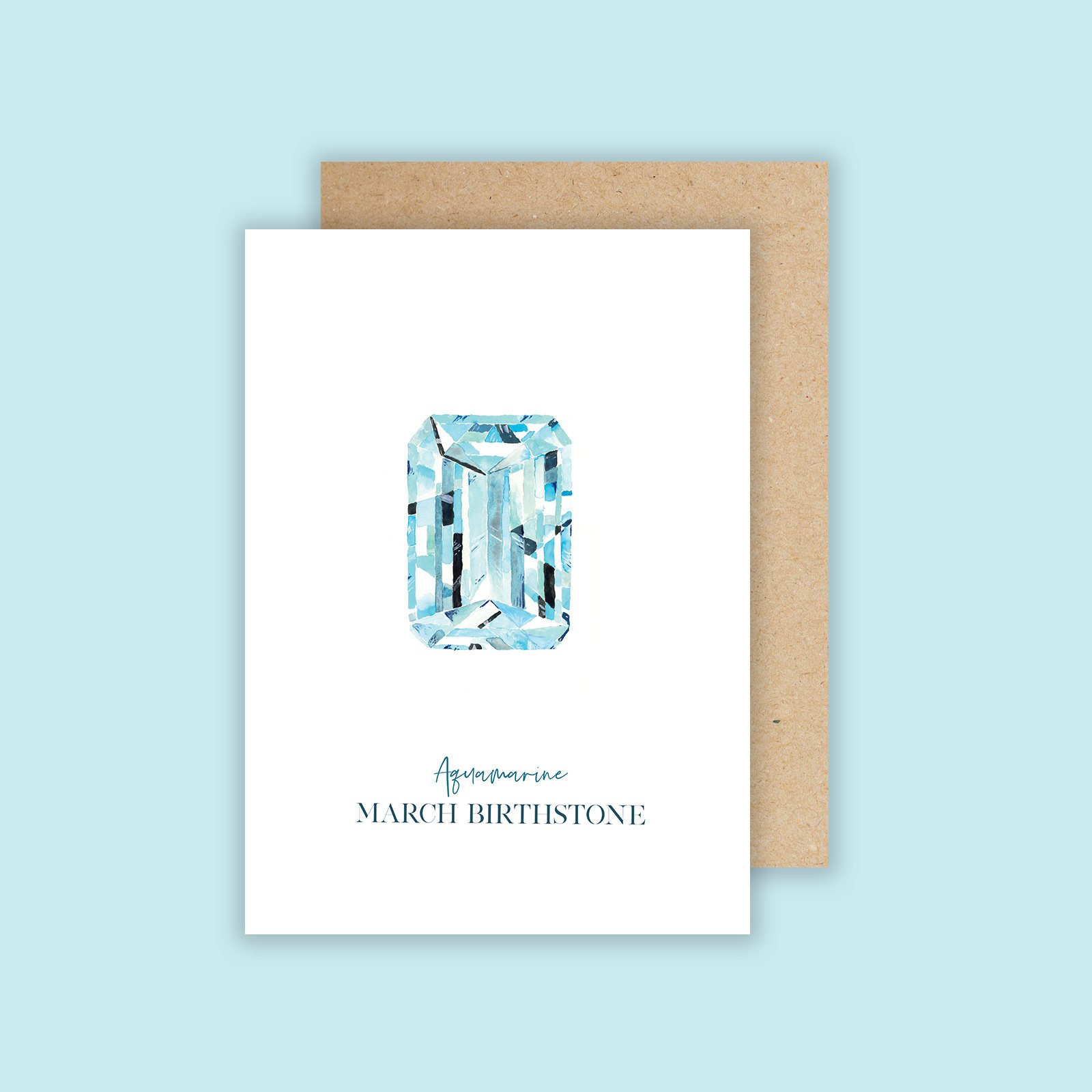 March Birthstone- Aquamarine