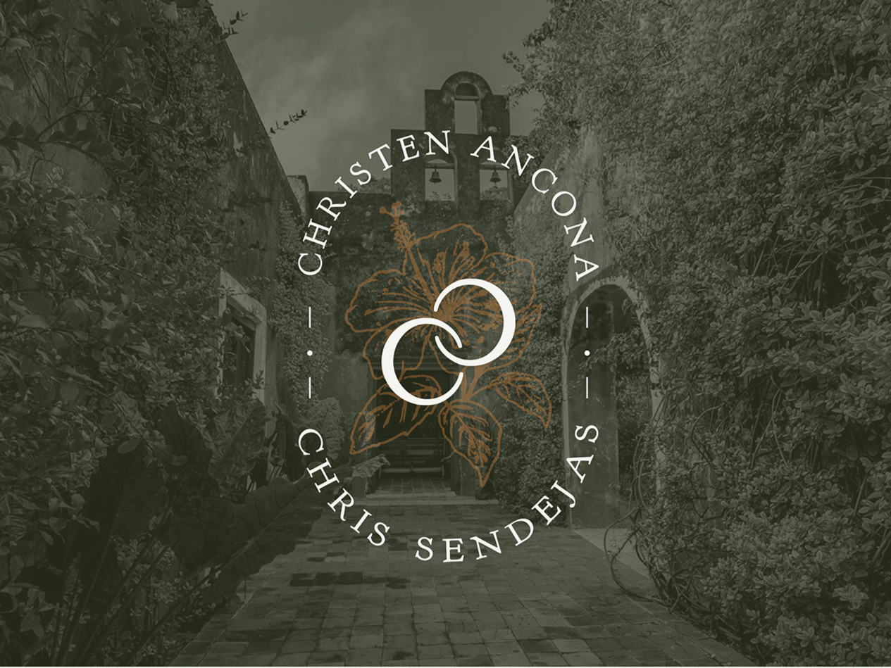 'Los Chris' Wedding Identity Design