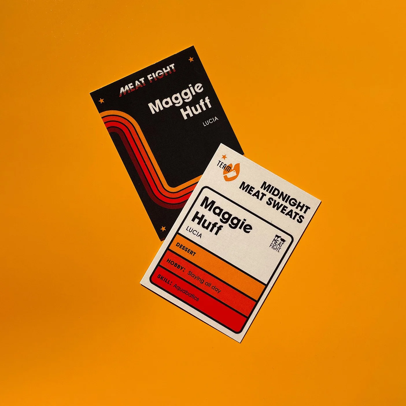 Meat Fight Chef Trading Cards