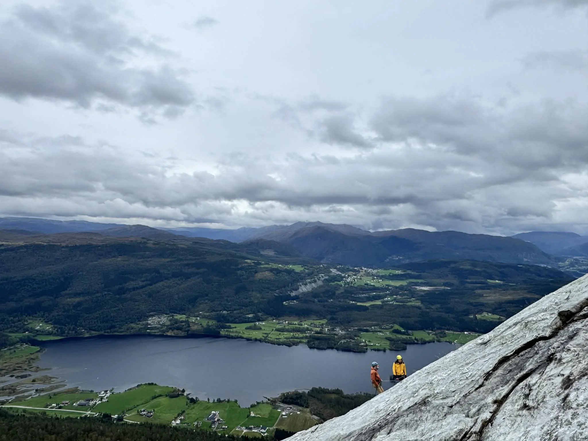 Trad climbing with WildVoss