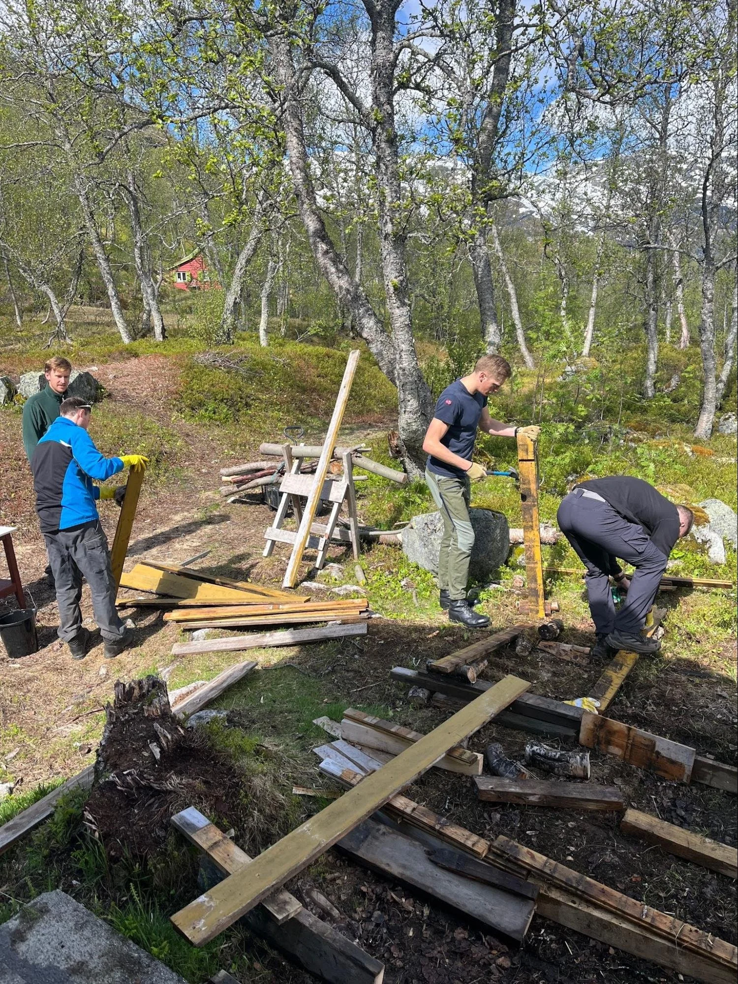Dugnadstur til Bjerkebu