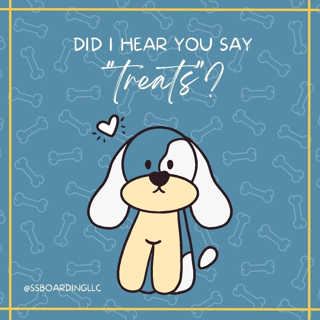 😜 There are so many good reasons to reward your dog&hellip; and sometimes, you don&rsquo;t even need a reason. 

🙋&zwj;♀️ Who here is constantly fighting the rising costs of &ldquo;cute tax&rdquo;? lol
.
.

💻 SSBoarding.net
Dog Boarding | Dog Trai