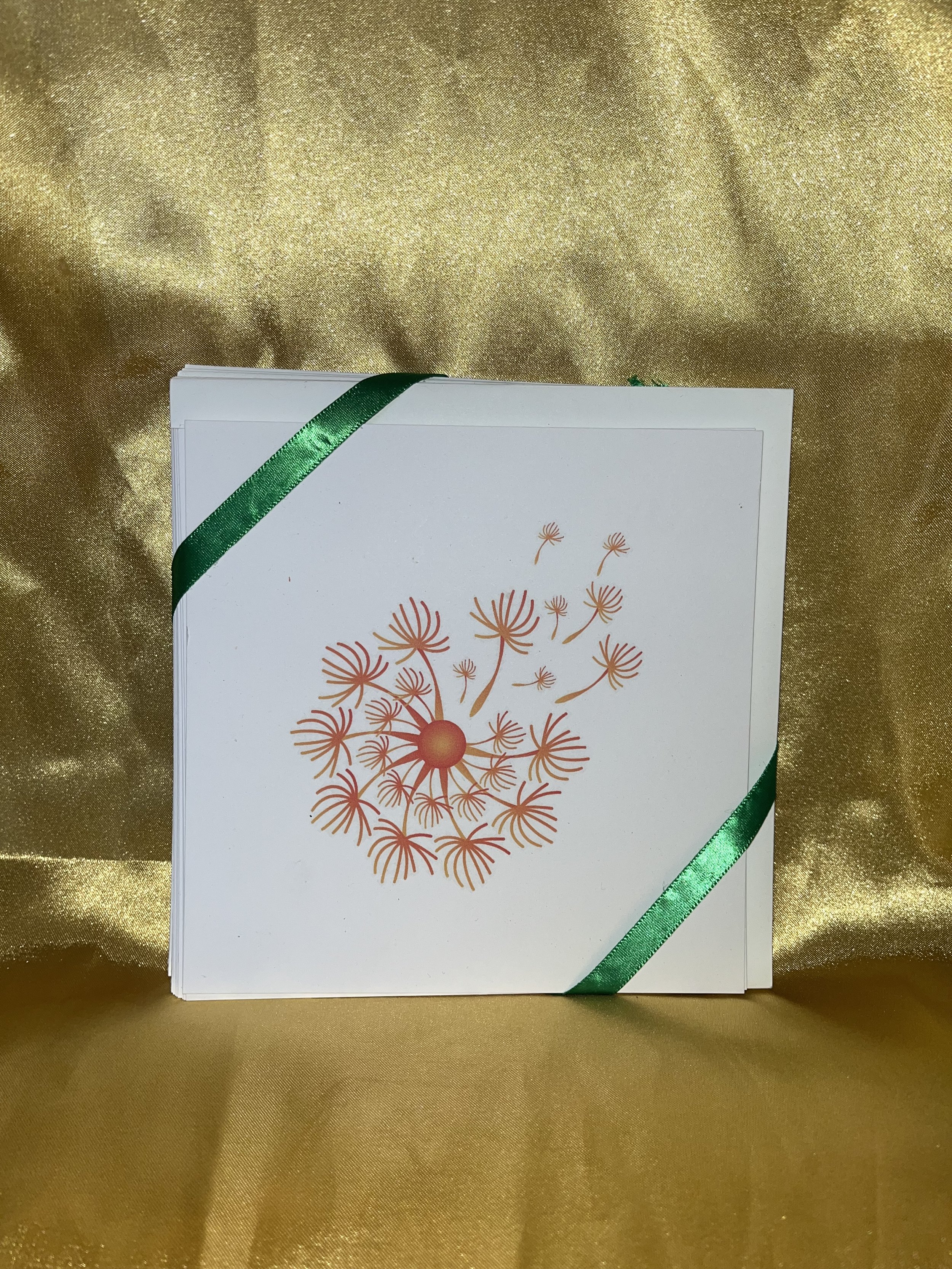 Dandelion Cards with Envelopes