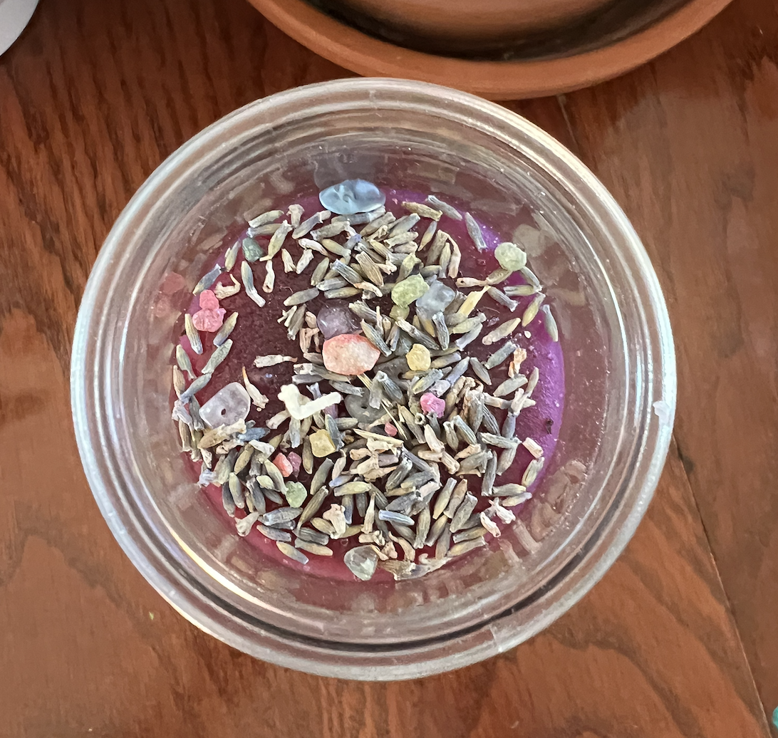 Third Eye Chakra Spell Candle