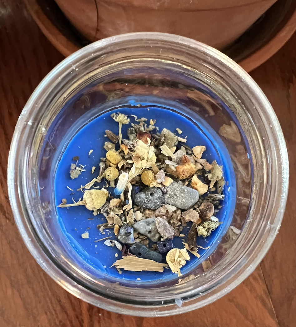 Throat Chakra Spell Candle