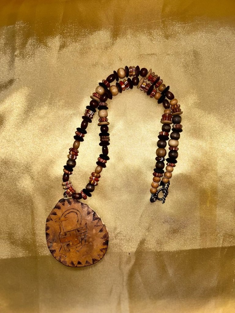 Wooden Beaded Necklace