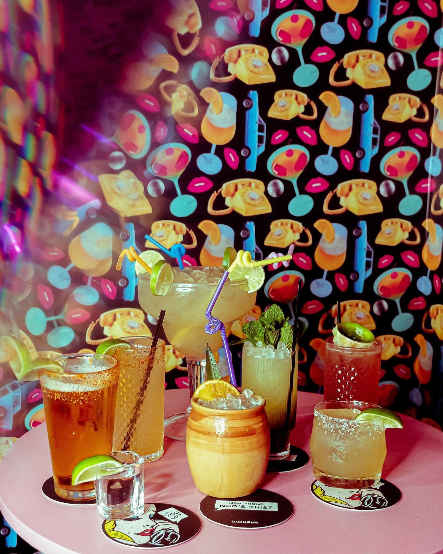 Celebrate Cinco De Mayo at Unknown! 🍋&zwj;🟩🇲🇽 🍹

This whole weekend (Fri-Sun) we have some celebratory deal specials to kick off the summer season out on the patio!! ☀️🤩

🍹 Patron Margarita
🍹 Paloma
🍹 El Diablo
🍹 Mexican Painkiller

💲60 SH
