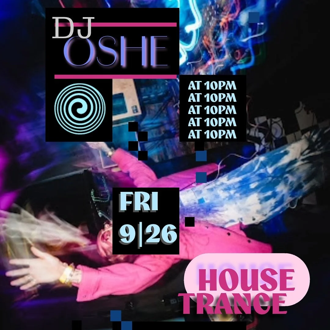 Oshe takes over Unknown Caller tonight with a deep dive into house + trance starting at 10PM ✨

Let the music move you while you sip + share &mdash; split a Disco Ballin&rsquo; with the crew or keep the night flowing with an Espresso Martini Tower ⚡?