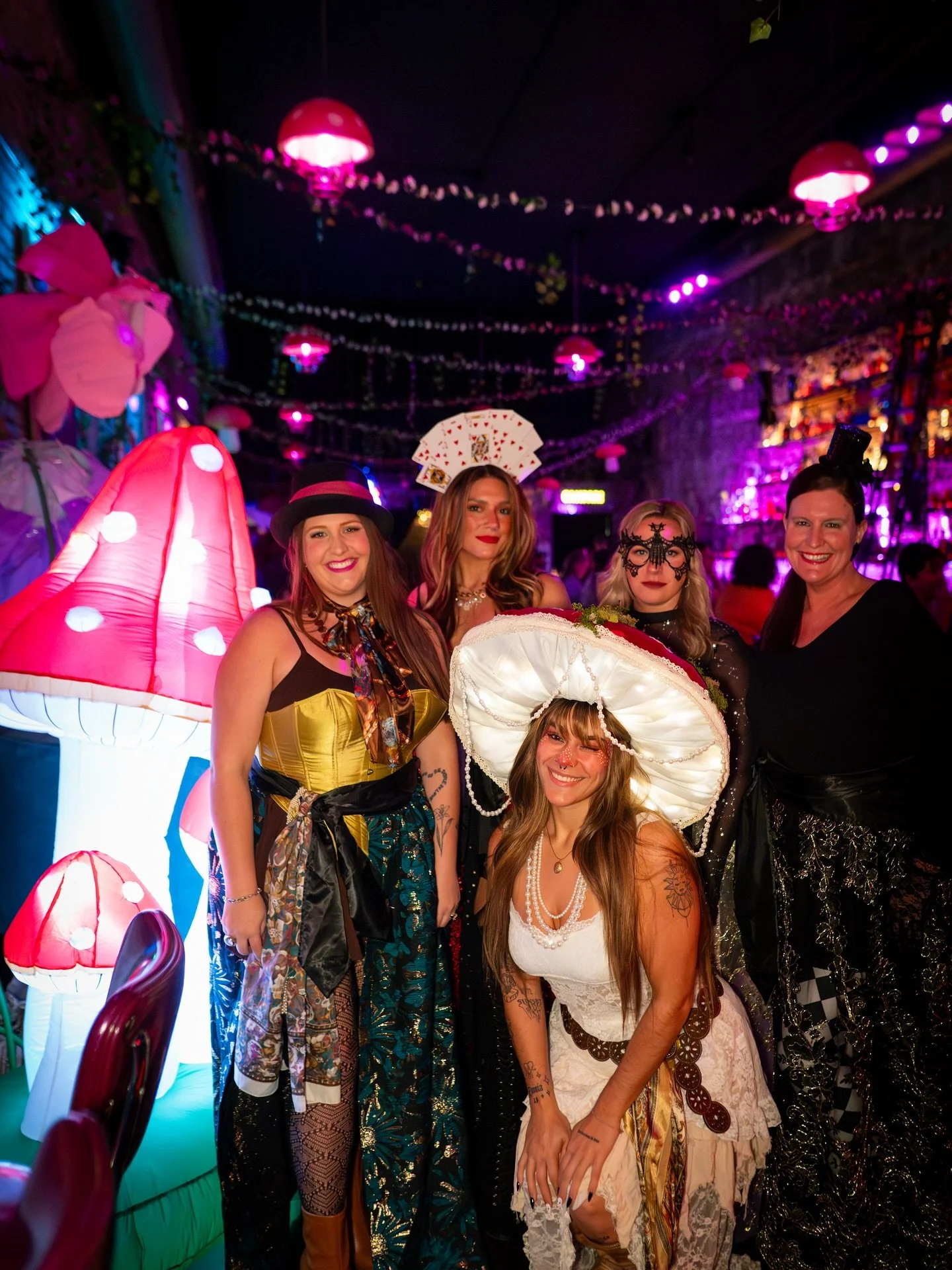 ✨The Wonderland takeover continues✨
From Mad Hatters to Queens of Hearts, everyone&rsquo;s stepping through the looking glass at Unknown Caller 👑🍄
Grab your crew, dress to impress, and join us tonight&mdash;curiouser and curiouser things await&hell