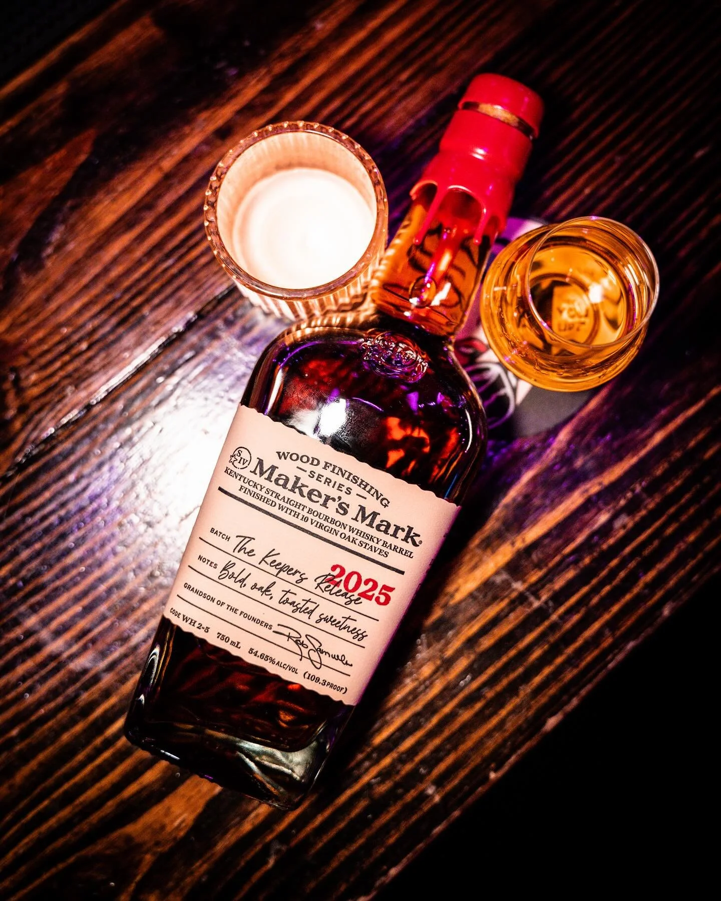 🥃✨ Only 3 Wine-Down Whiskey Wednesdays left this year &mdash; and we&rsquo;re going out BIG.

Starting tonight with a Maker&rsquo;s Mark 2025 Keeper&rsquo;s Release for $6/oz 🤯🔥

Consider this your mid-week reward. Doors at 5PM &mdash; see you soo