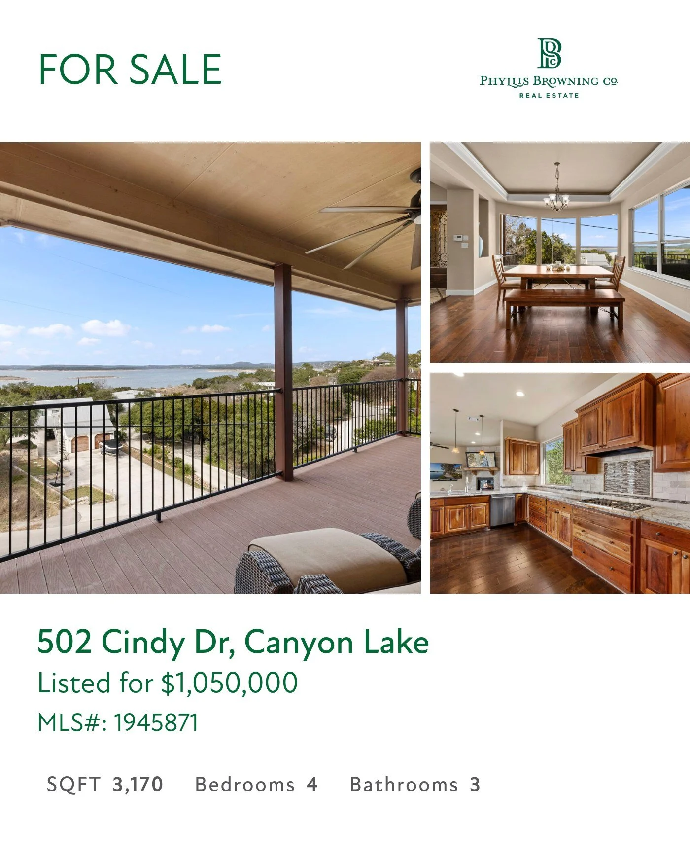 With a million dollar view as its focal point, 502 Cindy Dr is a .62 acre property delivers the lake lifestyle without compromise. Luxury finishes, a flexible multi level layout and turnkey furnishings create a rare offering on Canyon Lake for you to