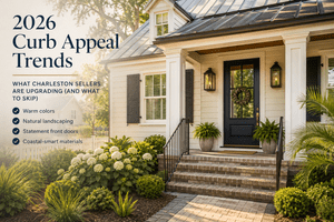 2026 Curb Appeal Trends: What Mount Pleasant and Charleston Home Sellers Want to Know Before Listing
