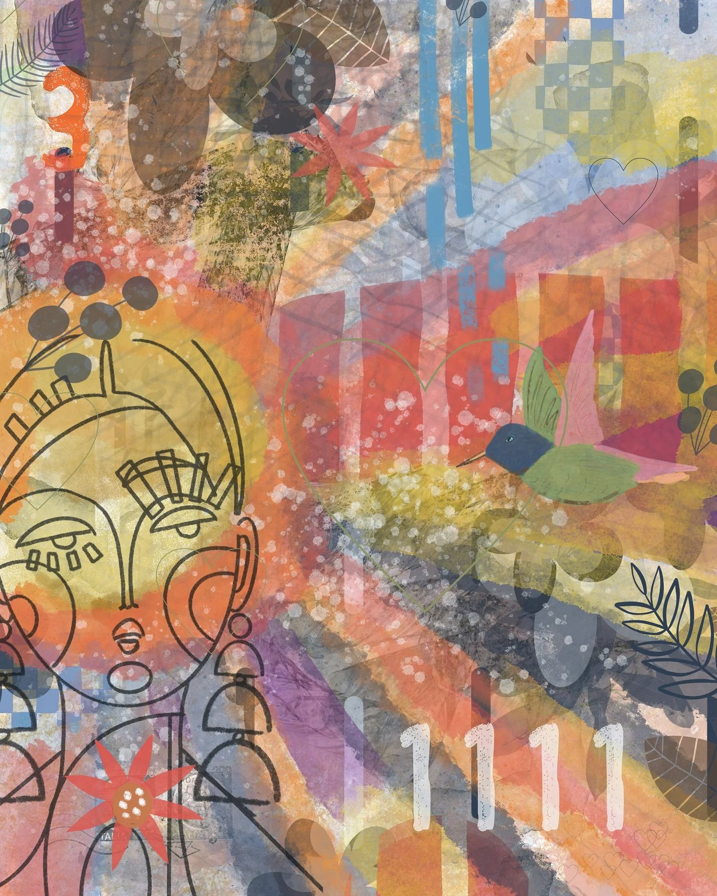 1, 2, or 3?

#mixedmedia #digitalmixedmedia #procreatemixedmedia