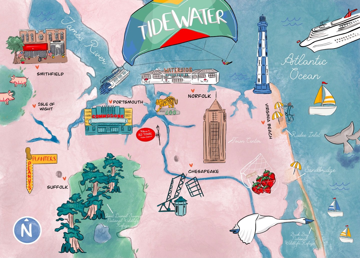 The Original
#virginiabeach#tidewater#norfolkva #chesapeake #virginiamap
