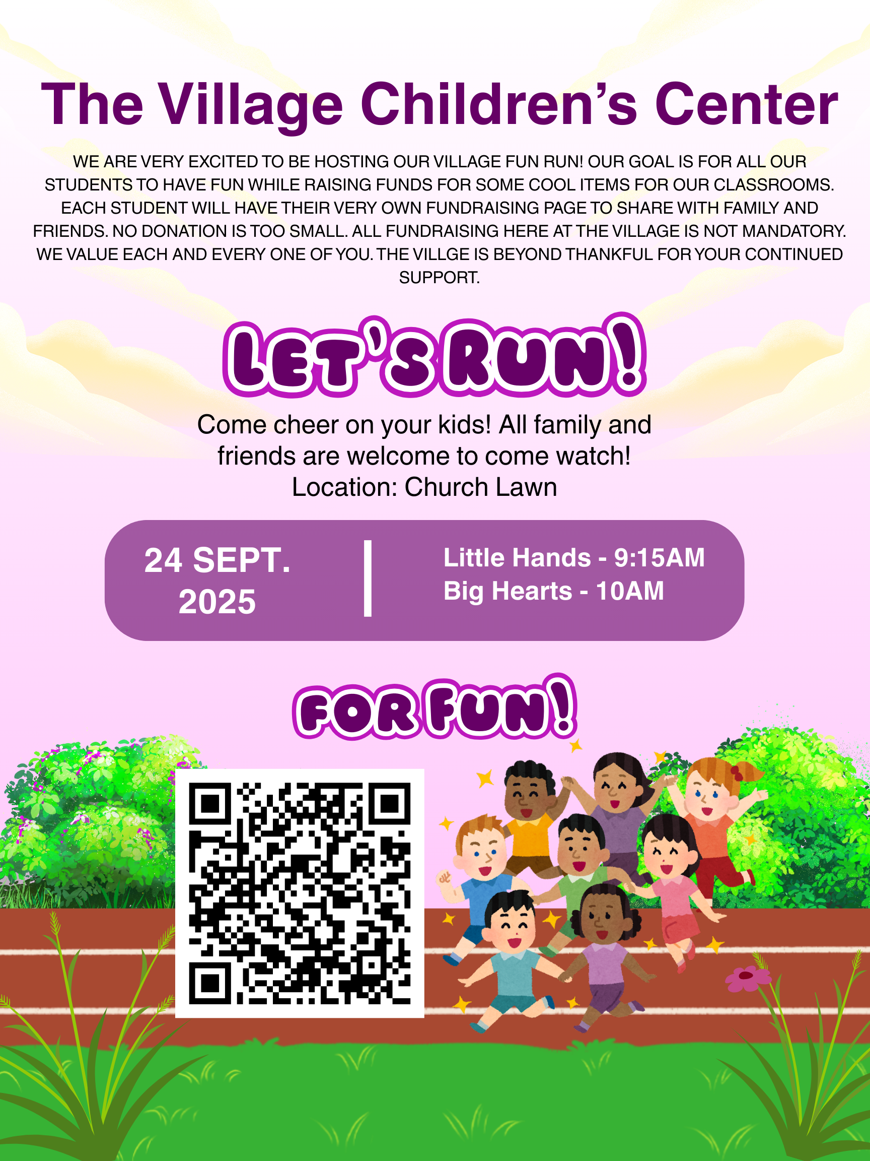 Purple Illustrative Fun Run Poster.png