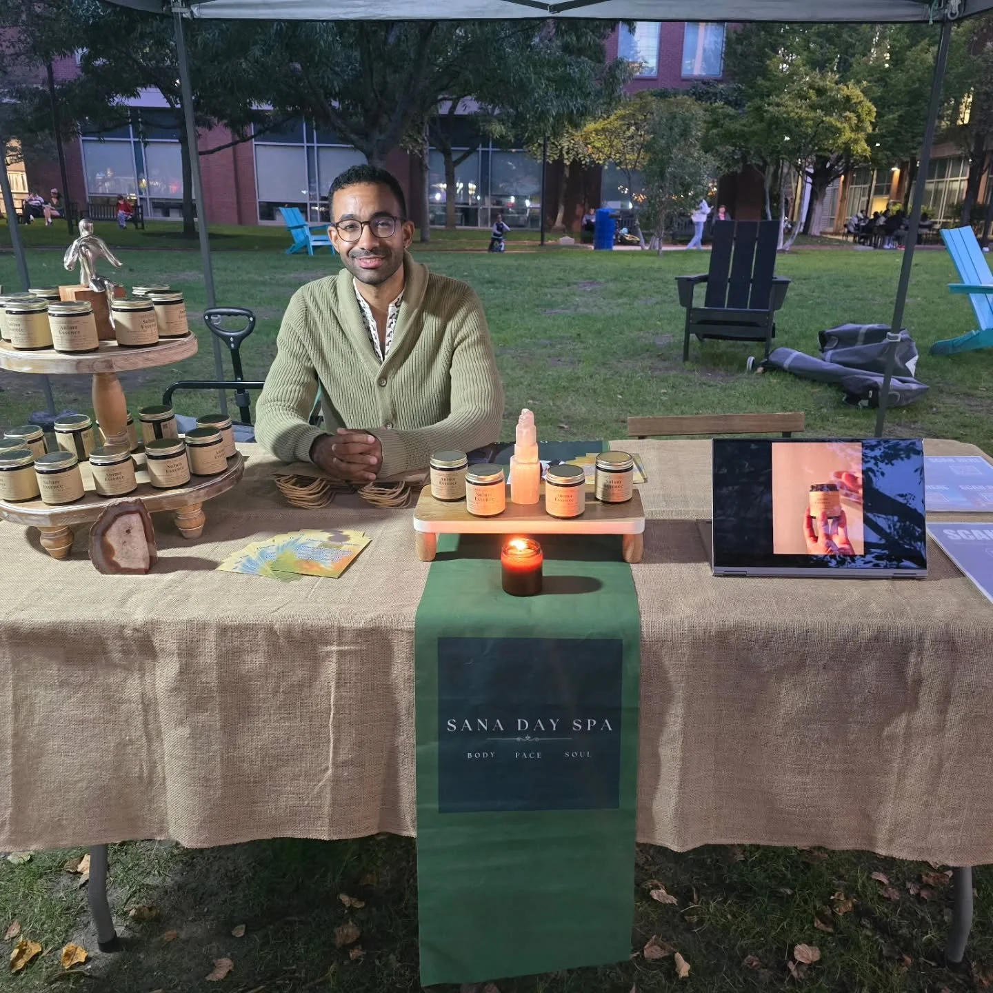 Thank you, Central Square Night Market! ✨
We&rsquo;re so grateful for everyone who stopped by, shared a breath, explored the Essence candles, or simply took a moment to ground with us.

Your energy, smiles, and curiosity made the night feel magical.

