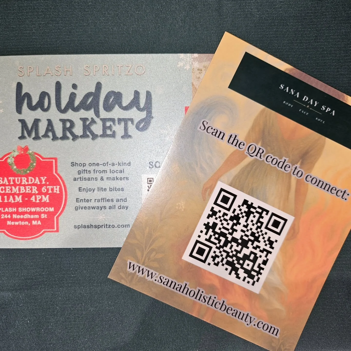 Holiday Market is in full swing! Come join us at @splash_spritzo in Newton!