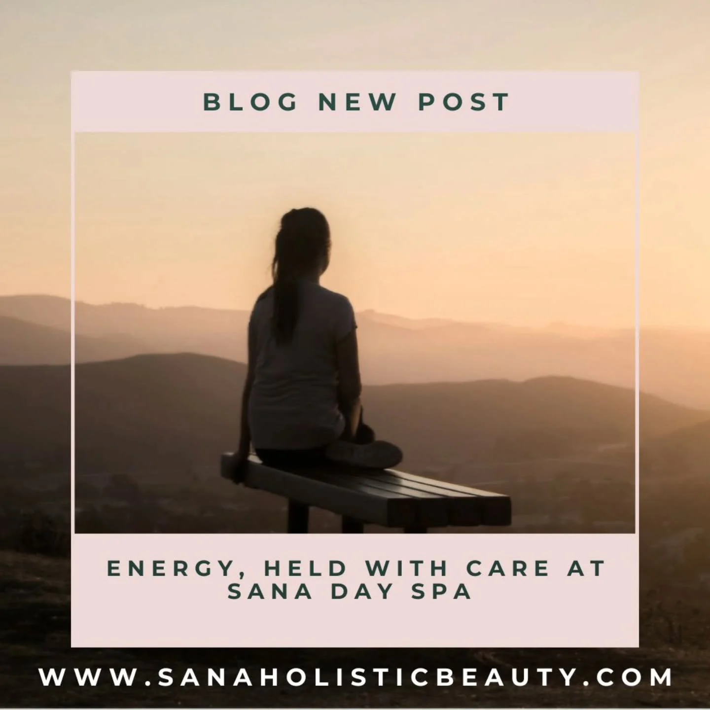 A gentle pause before what&rsquo;s next.
Our newest blog, &ldquo;Energy, Held With Care at Sana Day Spa,&rdquo; is now live. It&rsquo;s an invitation to slow down, reflect on the energy you carry, and explore how intentional care can support your ner