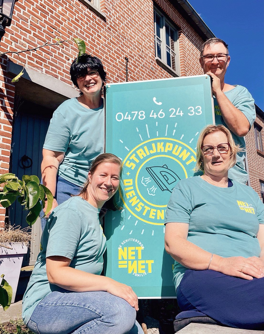 Van fluovest tot string: niets verrast dit strijkteam in Oudsbergen