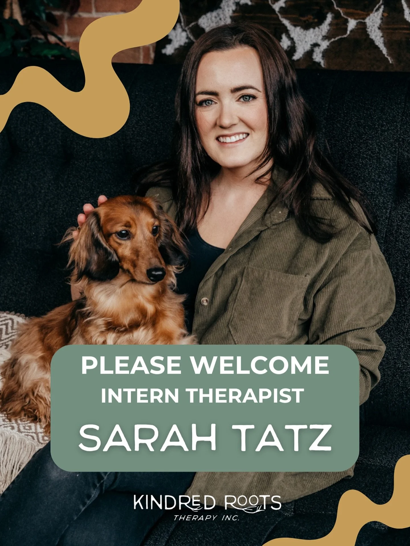 Please welcome Sarah Tatz to the KR family as our Intern Therapist for September to December! ❤️✨

Sarah is completing her Master of Social Work, though she comes to us with a wealth of experience. Sarah currently works with the Maternal Wellness Sup