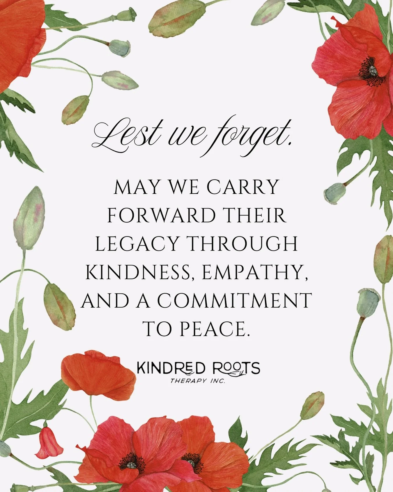 Today, we honour those who have served and those who continue to serve; acknowledging not only their courage, but the lasting emotional and mental toll that service can bring ❤️🕊️

May we remember with compassion, care, and a collective commitment t
