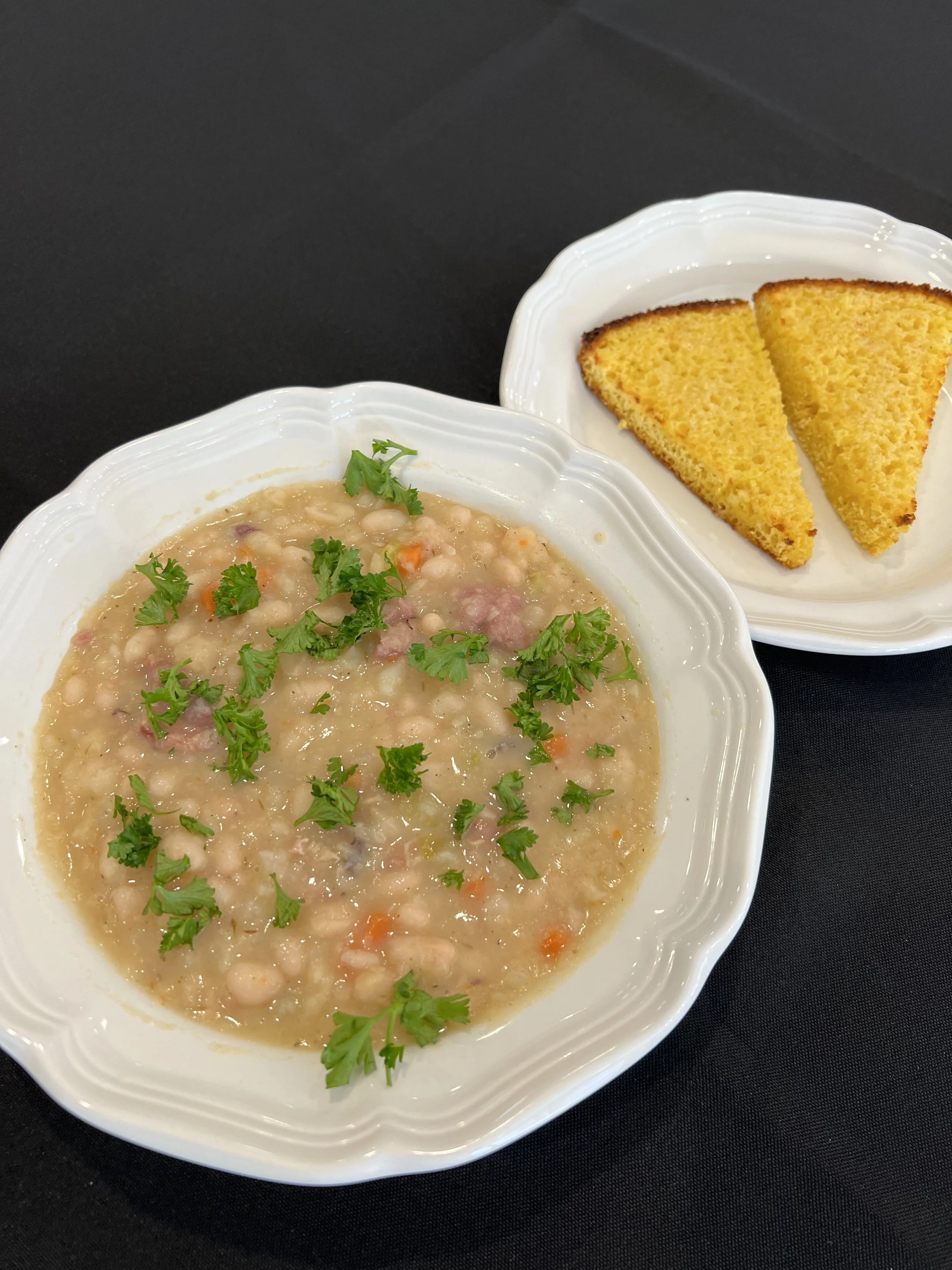 From my cookbook…Dave’s Ham and Navy Bean Soup