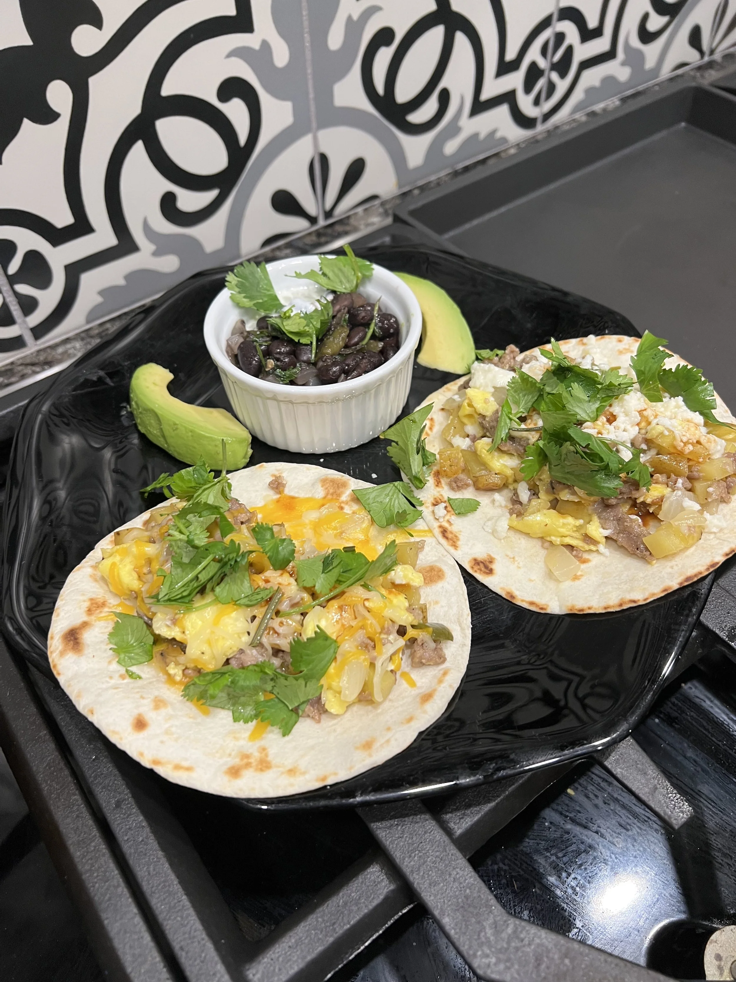 From my cookbook…Dave’s Breakfast Burritos