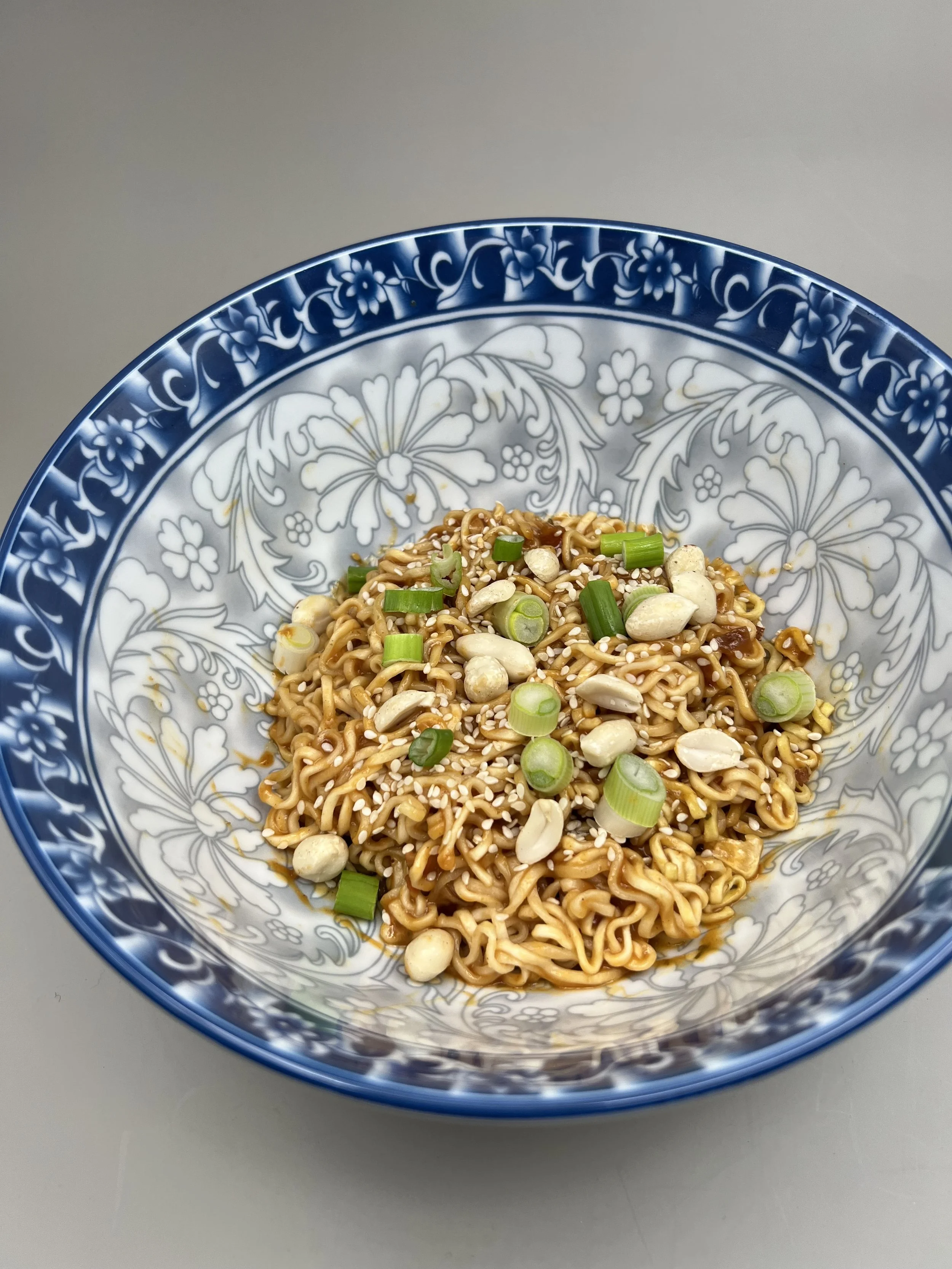 Not Quite From My Cookbook…Dave’s Peanut Butter Ramen Noodles