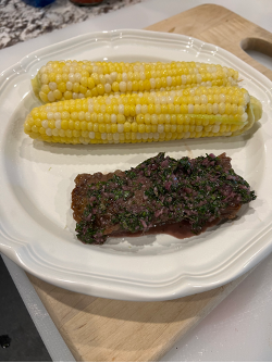 From My Cookbook…Dave’s Cuban Churrasco Chimichurri Steak